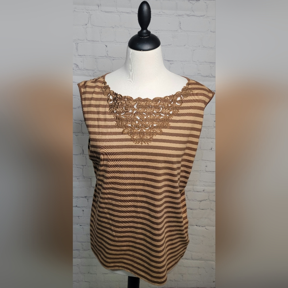 Liz Claiborne Tank Top size Lg NWT